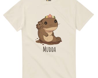 Camiseta divertida para mamá, regalo para el Día de la Madre, camiseta de Mudfish, regalo para mamá primeriza, regalo para almas cansadas