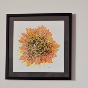 Sunflower Print