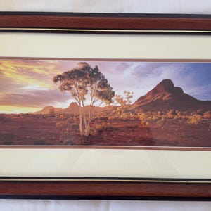 Ken Duncan 'Heartland, Haasts Bluff, NT' Framed Australian Landscape Photograph