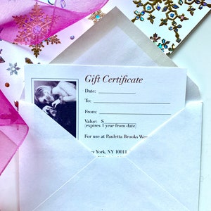Gift Certificate