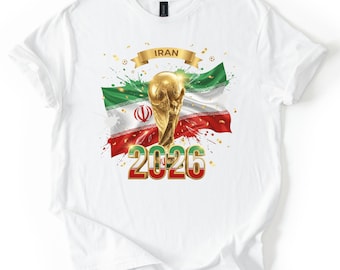 Iran Cup Shirt, Iran Soccer Fan Tee, Football Supporter Gift for Men Women, Iran Team Pride Apparel Trending 2026