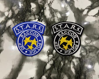 バイオハザード ジル・バレンタイン ユニフォーム 刺繍パッチ 縫い付け