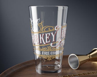 Smokey Joe Logo Mixing Glass 16oz | Barware Pint Glass