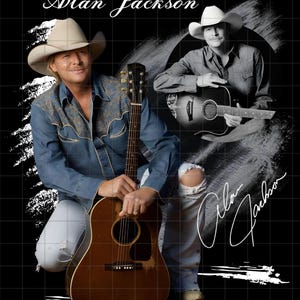 Alan Jackson Wall Art - Etsy