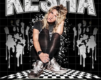 Kesha Tour 2026 T-Shirt-Design, The Freedom Tour PNG-Datei (Digitaler Download)