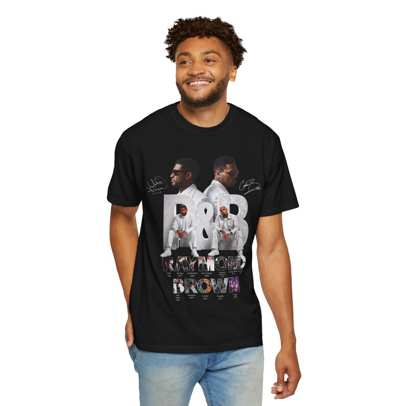 2PNG Usher Chris Brown Tour 2026 Fan Art PNG (Digital Download)