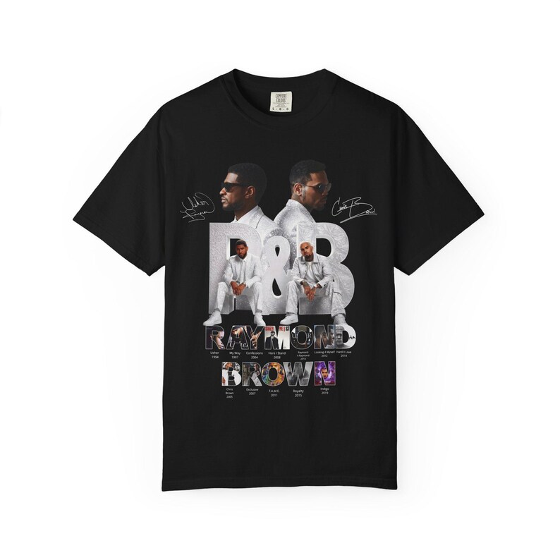 2PNG Usher Chris Brown Tour 2026 Fan Art PNG (Digital Download)