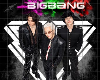 Big Bang World Tour 2026 Kpop PNG-Datei, hochauflösender transparenter Hintergrund (Digitaler Download)