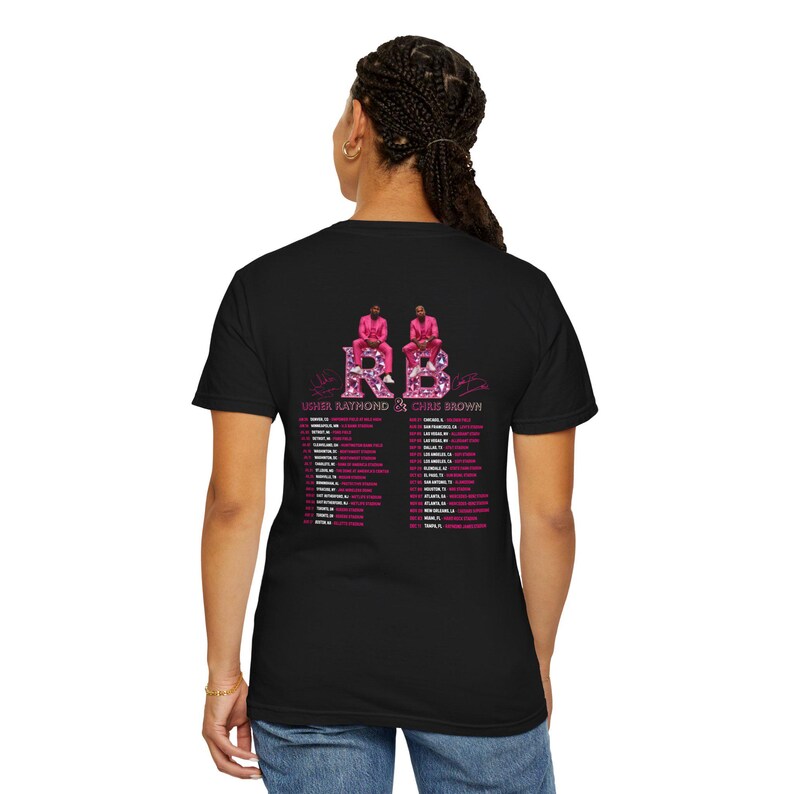 Usher Chris Brown Tour 2026 Fan Art PNG (Digital Download)
