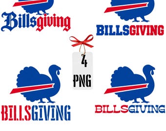 BillsGiving. Celebrate Thanksgiving Football!, PNG File (DIGITAL DOWLOAD)