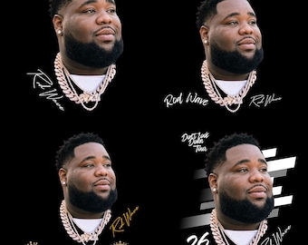 Rod Wave Don't Look Down tour 2026 PNG FIle: T-Shirt Design (Digital Download)