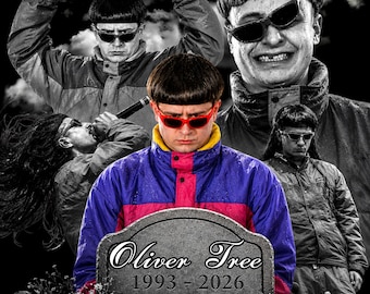 Oliver Tree Retro 90s PNG Design (Digital Download)