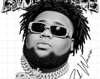 Rod Wave Don't Look Down tour 2026 PNG FIle: T-Shirt Design (Digital Download)