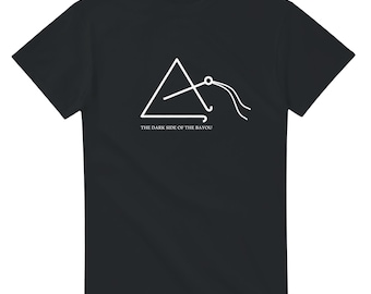 Cajun Culture T-Shirt | 'Tit-Fer Design & 'Dark Side of the Bayou' Slogan