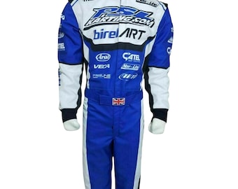 Go Kart Birel Art Racing Suit Stufe 2 genehmigt mit gratis Geschenk (Sturmhaube)