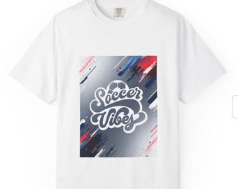 Soccer Vibes Tshirt Unisex S, M, L, XL, 2XL, 3XL