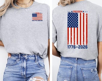 Usa T-Shirt, 4th of July Freedom Tee