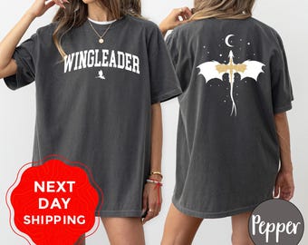 Comfort Colors® T-Shirt, Xaden Riorson Wingleader Shirt, Basgiath War College T-Shirt, Fourth Wing Shirt, Dragon Rider Tee