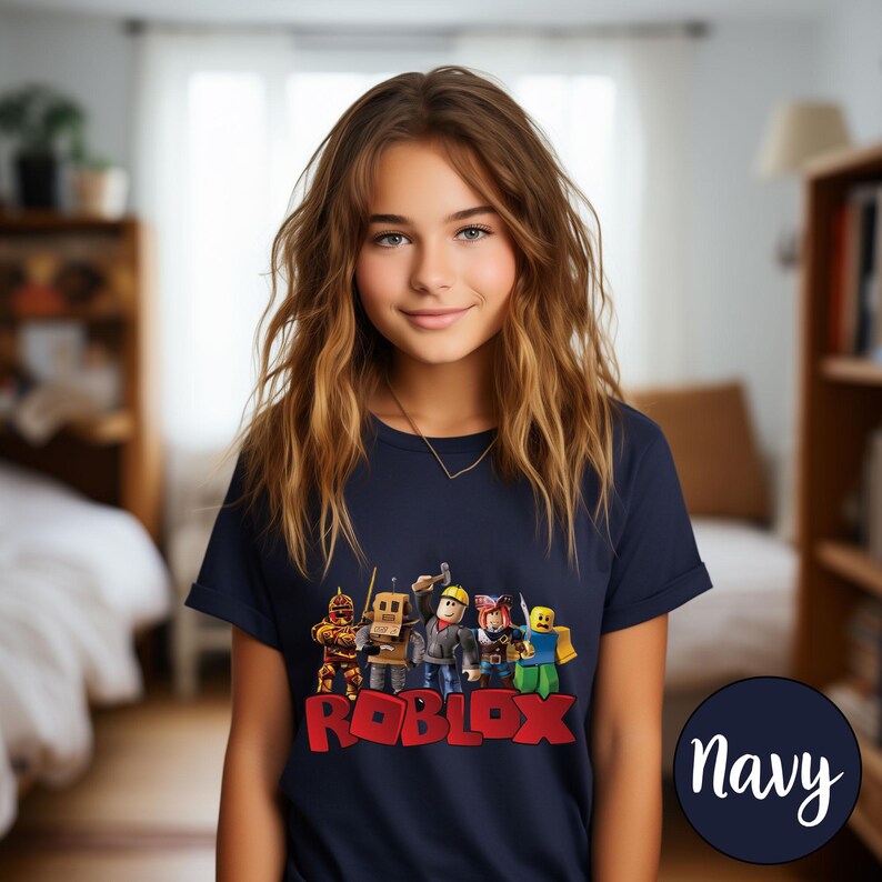 Roblox T-shirt, Roblox Shirt, Roblox Youth Tee, Roblox Birthday Gift, Roblox Birthday T-shirt, Roblox Lover T-shirt image 13