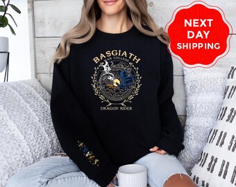 Basgiath War College Sweatshirt, Fourth Wing Hoodie, Dragon Rider Sweatshirt, Fantasy Book Shirt