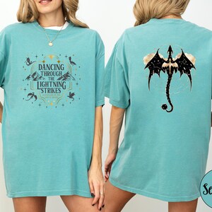 Comfort Colors® T-Shirt, Basgiath War College Shirt, Dragon Rider T-Shirt, Fourth Wing Tee, Onyx Storm Shirt image 9