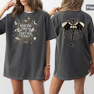 Comfort Colors® T-Shirt, Basgiath War College Shirt, Dragon Rider T-Shirt, Fourth Wing Tee, Onyx Storm Shirt image 15
