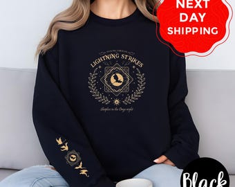 Basgiath War College Sweatshirt, Dragon Rider Hoodie, Fourth Wing Sweatshirt, Dancing Through the Lightning Strikes Shirt