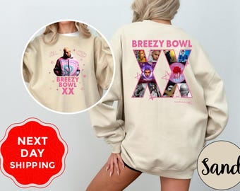 Breezy Bowl XX Hoodie, Chris Brown Album Shirt, Chris Brown Tour Breezy Bowl XX Sweatshirt, Chris Brown Concert Hoodie, Chris Brown Hoodie