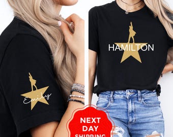 Custom Hamilton Shirt, Personalized Hamilton Musical Shirt, Custom American Musical T-Shirt, Alexander Hamilton Tee, Hamilton Broadway Gift