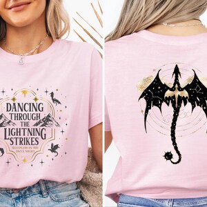 Comfort Colors® T-Shirt, Basgiath War College Shirt, Dragon Rider T-Shirt, Fourth Wing Tee, Onyx Storm Shirt image 12