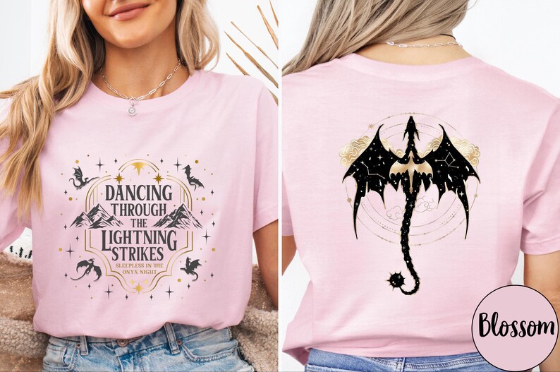 Comfort Colors® T-Shirt, Basgiath War College Shirt, Dragon Rider T-Shirt, Fourth Wing Tee, Onyx Storm Shirt image 12