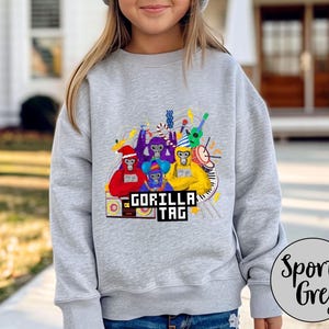 Sudadera con capucha Gorilla Tag, regalo Gorilla Tag, sudadera con capucha Gorilla Tag para jóvenes, fiesta Gorilla Tag, sudadera con capucha Monkey Tag, cumpleaños Gorilla Tag, sudadera para jóvenes imagen 9
