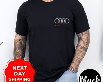 Audi Shirt, Audi Logo T-Shirt, Audi Fan Tee, Audi Car Logo Shirt