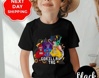 Gorilla Tag T-shirt, Gorilla Tag Shirt, Gorilla Tag Youth T-shirt, Gorilla Tag Party Shirt, Monkey Tag Shirt, Gorilla Tag Birthday T-shirt