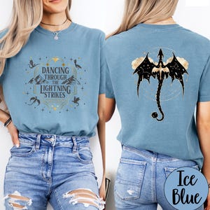 Comfort Colors® T-Shirt, Basgiath War College Shirt, Dragon Rider T-Shirt, Fourth Wing Tee, Onyx Storm Shirt image 13