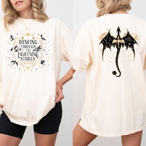 Comfort Colors® T-Shirt, Basgiath War College Shirt, Dragon Rider T-Shirt, Fourth Wing Tee, Onyx Storm Shirt image 2