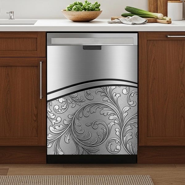 Pegatina magnética para lavavajillas, panel magnético para refrigerador, decoración para electrodomésticos de cocina, calcomanía magnética impermeable y reutilizable para puerta de refrigerador.