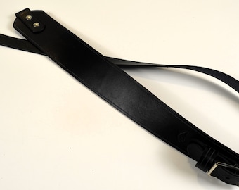 Handmade Leather Rifle Sling Adjustable from 46" to 40"