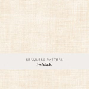 May include: A seamless pattern in a light beige color with a subtle woven texture. The text "SEAMLESS PATTERN" and "tmd studio" are displayed on a white banner across the image.