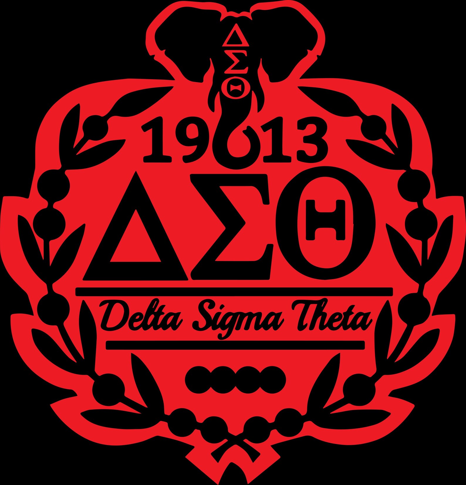 Delta Sigma Theta 1913 Hand Sign PNG (instant Download) - Etsy