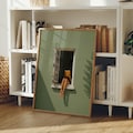 Minimalist Reading Window Print, Book Lover Gift Wall Art, Green Dopamine Decor (Digital Download) product logo