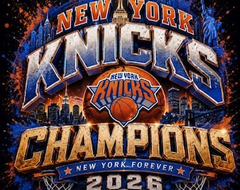 Knicks Champions PNG, New York Basketball Fan Shirt Design, Knicks Finals PNG, Game Day Sublimation File, Digital Download