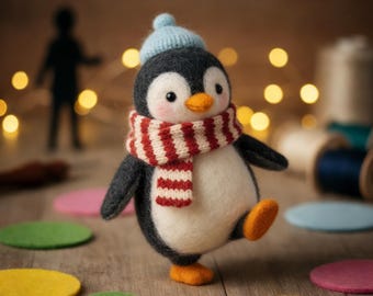 ヴィンテージ マダガスカルのペンギンフィギュア 2体セット 4.5インチ