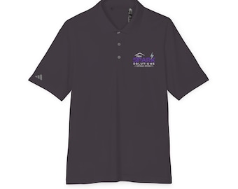 Solutions Tech Logo Polo | Embroidered Performance Polo