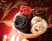 Futu Hand Crochet Infinity Circle Scarf  (Choose Color)