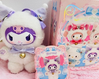 Sanrio Characters Shinning Meow Group Series Plush Keychain