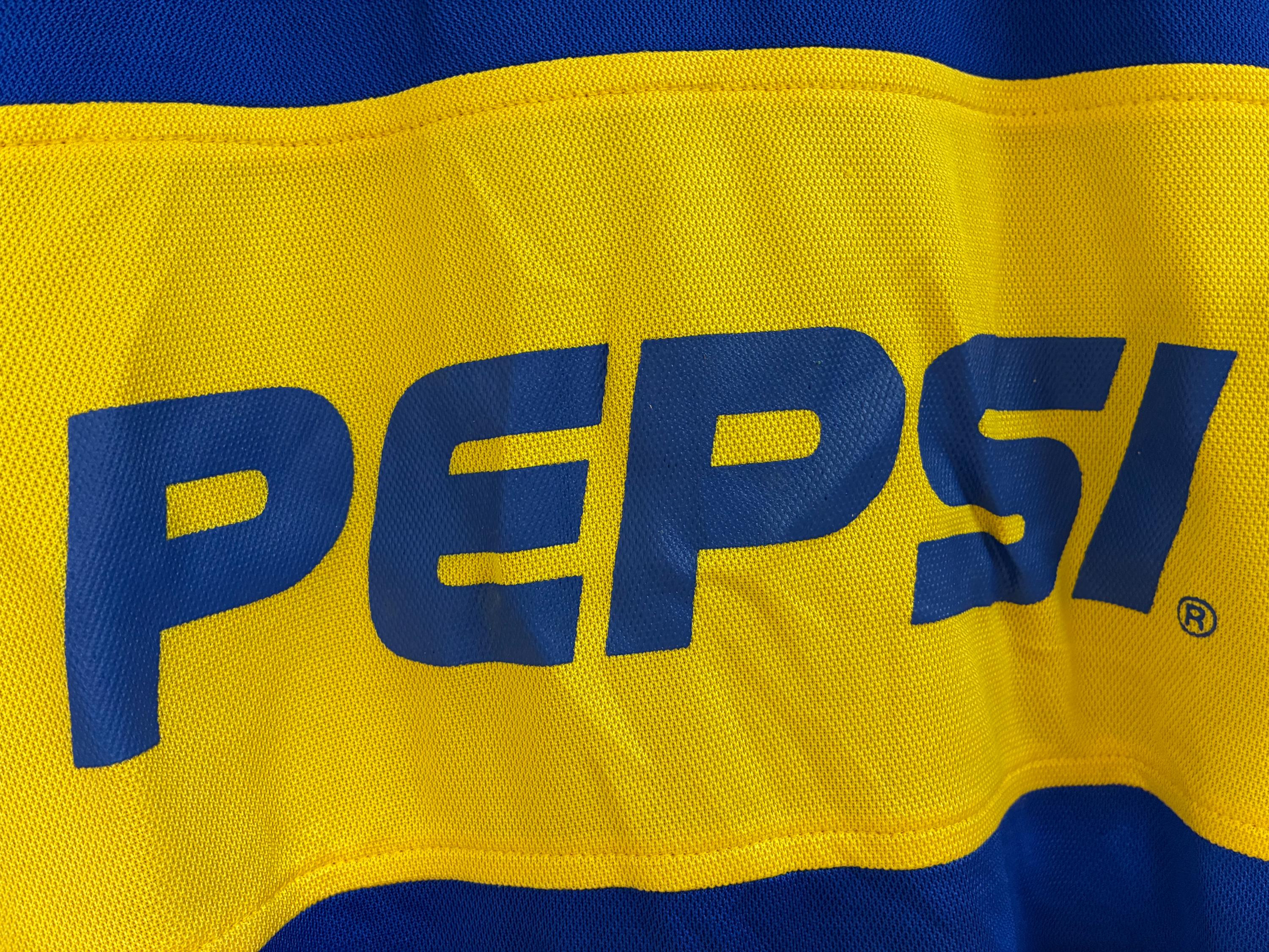 Vintage Y2K Nike Boca Juniors 02-03 Pepsi Jersey - Etsy