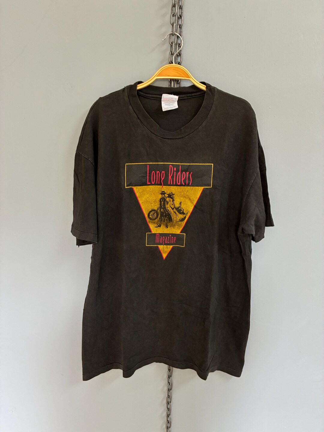 Vintage 90s Long Riders Magazine T Shirt - Etsy