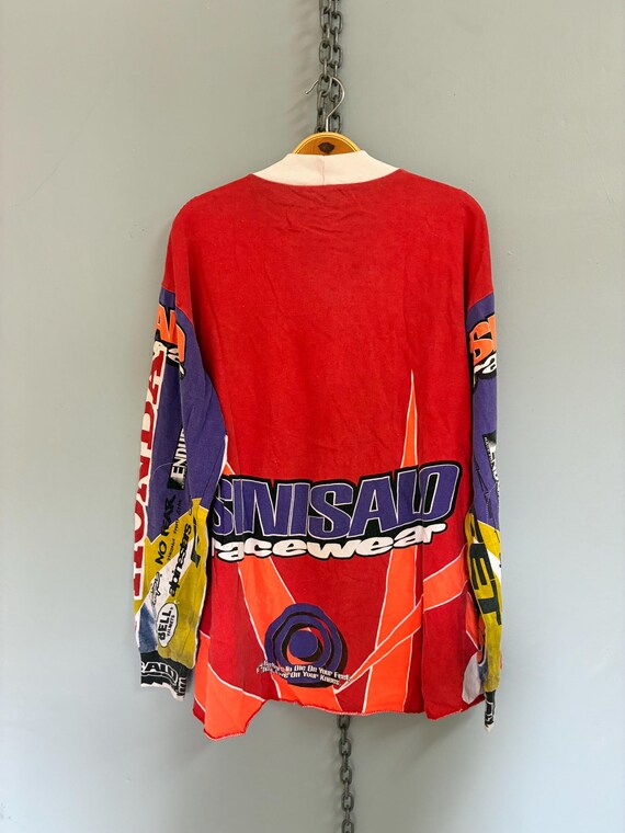 Vintage 90s Sinisalo Worldwide Racing Motocross Jersey - Etsy