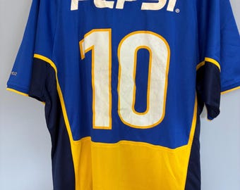 【レアユニ】NIKE ボカ・ジュニアーズ ユニフォーム 02/03 PEPSI Vintage Y2K Nike Boca Juniors 02-03 Pepsi Jersey - Etsy